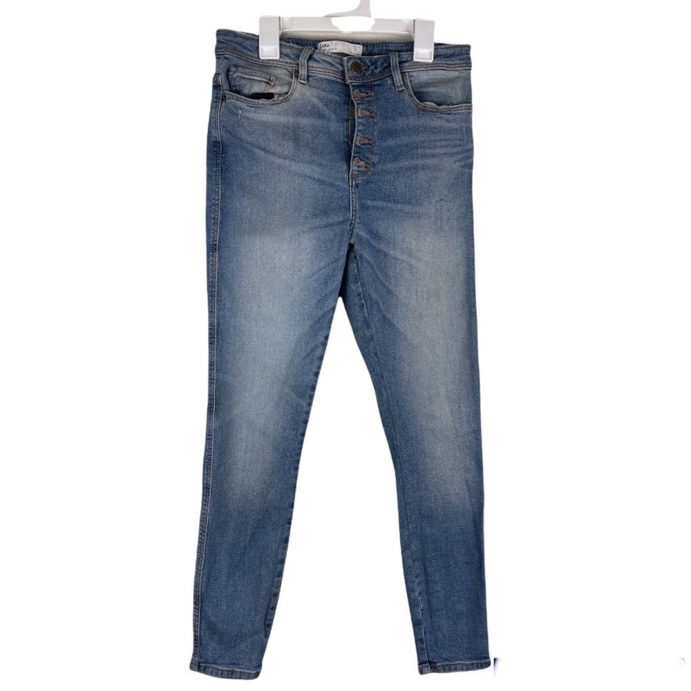 Zara Z1975 Denim woman’s jeans Size 4 Color Blue